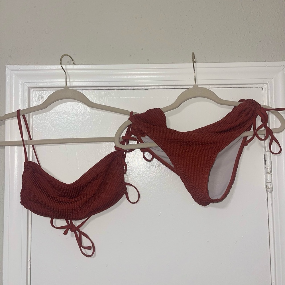 SHEIN Rust Bikini Set
